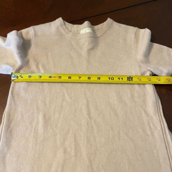 St. Tropez West Womens 100% 2-Ply Cashmere Sweater Size S Light Pink - Picture 4 of 10